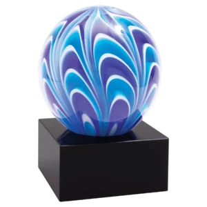 5" Two-Tone Sphere (Blue/White)