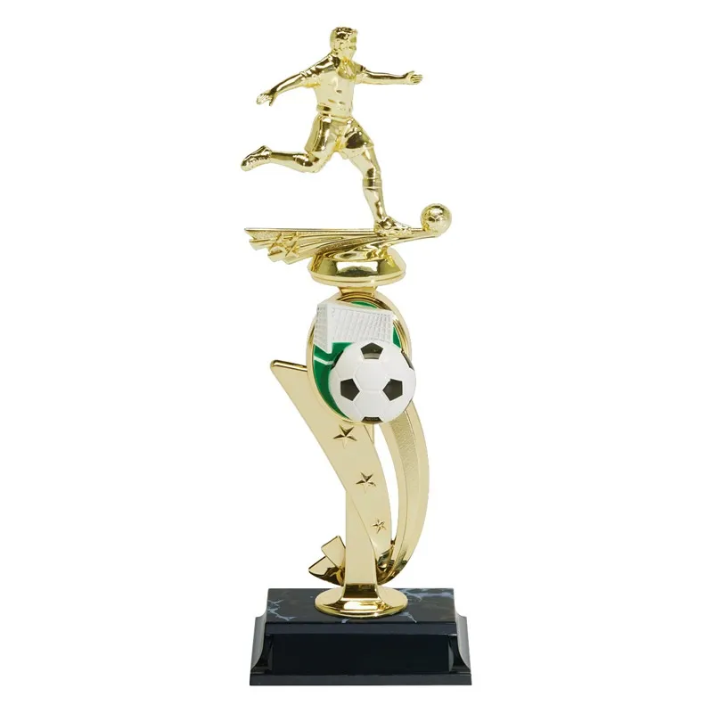 Color Scene Assembled Trophy Soccer- Male