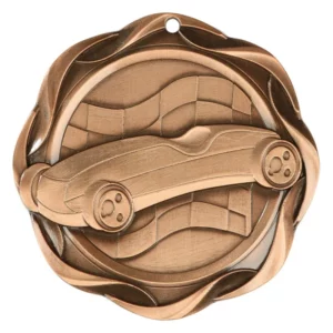 Fusion Medal Pinewood Derby 3"