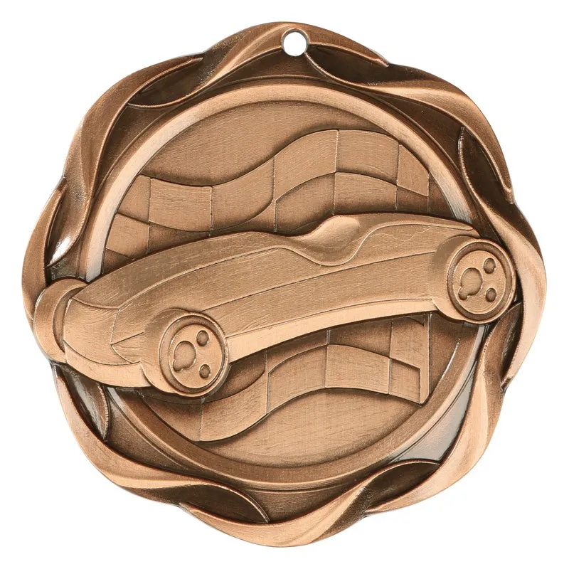 Fusion Medal Pinewood Derby 3"