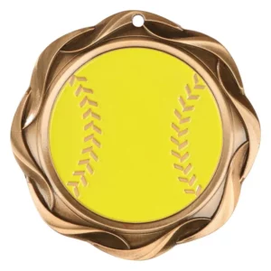 Fusion Medal Softball 3"
