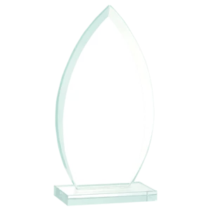 Oval Jade Glass Award