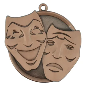 Mega Medal Drama 2 1/4"