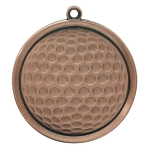 Mega Medal Golf 2 1/4"