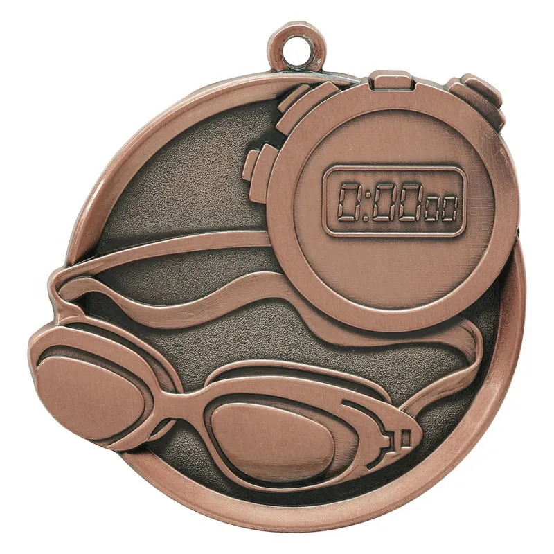 Mega Medal Swimming 2 1/4"