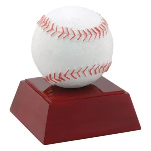 Resin Color Sculptures- Baseball and Glove