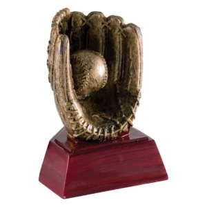 Resin Color Sculptures- Baseball