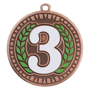 Velocity 3rd Place 2 3/8" Medal