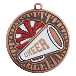 Cheer 2 3/8" Medal