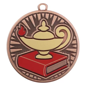 Knowledge 2 3/8" Medal