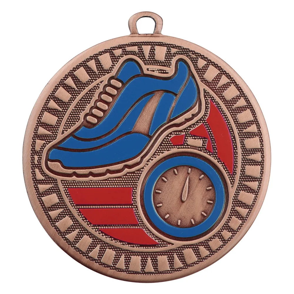 Track 2 3/8" Medal